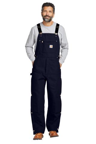 Tall Firm Duck Insulated Bib Overalls