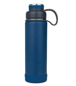 ICOL-B-034 - Boulder 20 oz. Vacuum Insulated Water Bottle - Navy