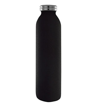 ICOL-B-009 - Stone Water Bottle - Black