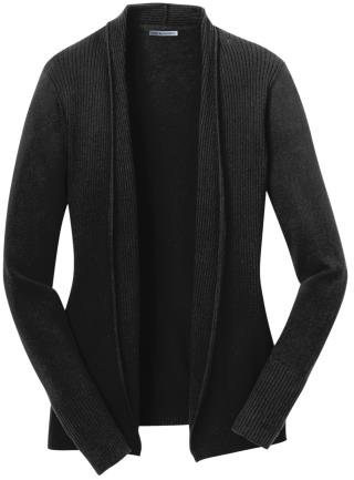 LSW289A - Ladies' Open Front Cardigan