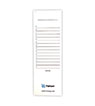 PA1-002 - Scratch Pad with Magnet - White