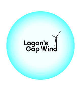 Logans Gap Wind 2" Round Sticker