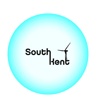 South Kent Wind 2" Round Sticker