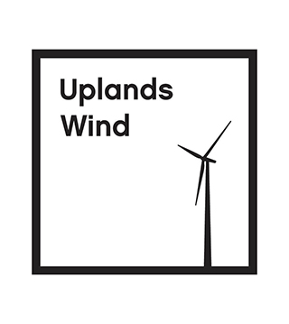 Uplands Wind 2x2 Sticker