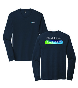 PA1-VL60LS-DTF - Next Level Safety Long Sleeve Tee