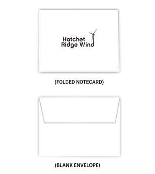 PA1P-S063 - Hatchet Ridge Wind Notecards (Pack of 50)