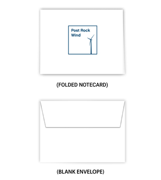 PA1P-S074 - Post Rock Wind Notecards (Pack of 50)