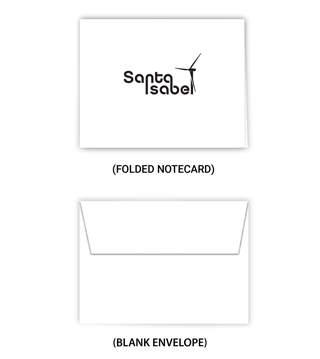 PA1P-S075 - Santa Isabel Wind Notecards (Pack of 50)