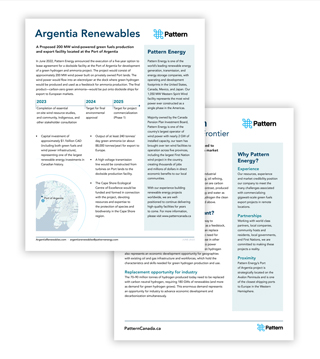 Argentia | Fact Sheet