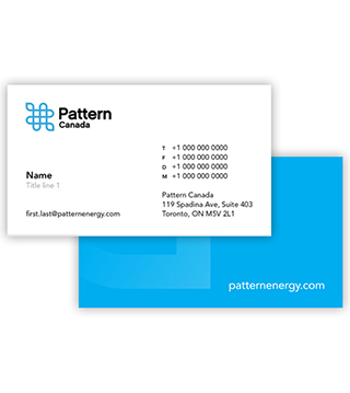 PA1P-V014 - Pattern Canada Business Cards (Box of 250)