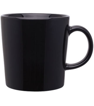 PE1-1054 - 14 oz. Black Enzo Mug